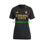 Camisolas de futebol Real Madrid Mulher Equipamento 3ª 2023/24 Manga Curta